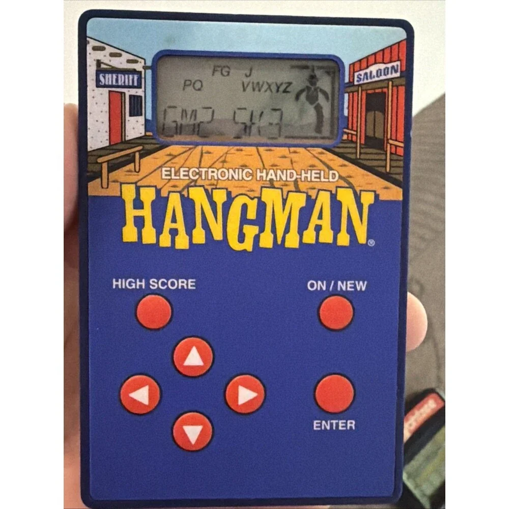 VTG Yahtzee Electronic Handheld Game lot hangman Poker Slingo Miltn Bradley READ